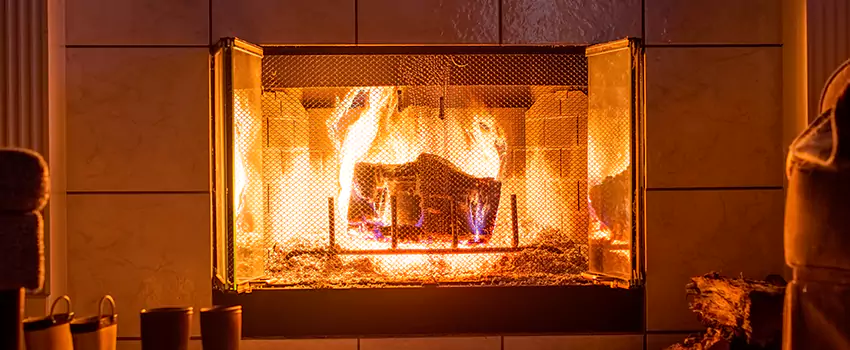 Mendota Hearth Landscape Fireplace Installation in Horn Lake, Mississippi