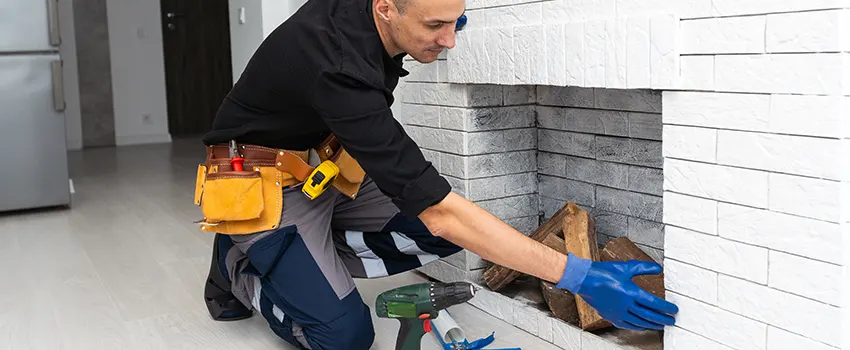 Fireplace Damaged Damper Frame Repair Services in Horn Lake, Mississippi